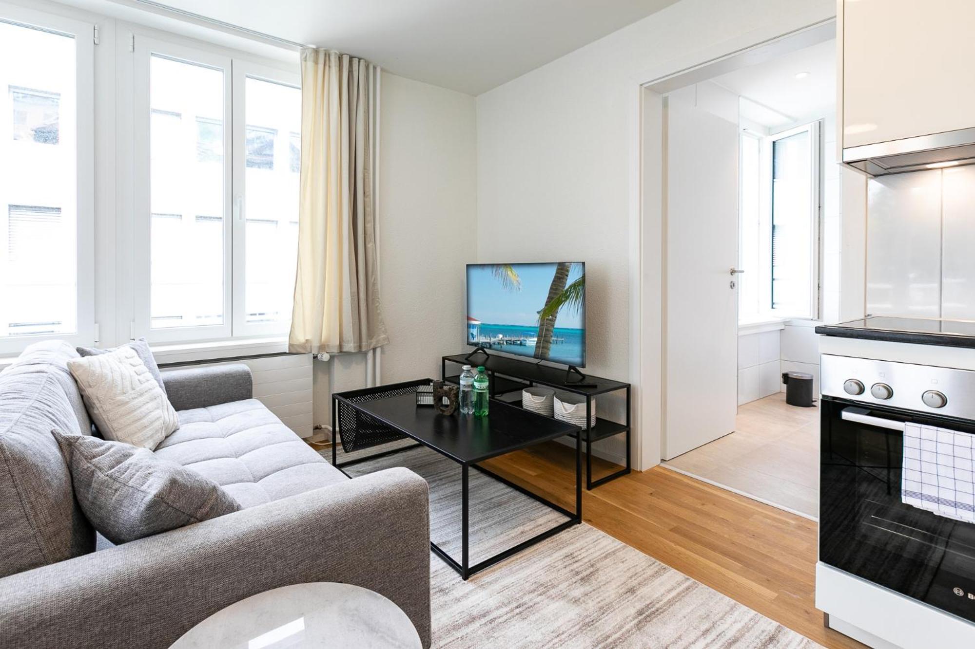 Inn Joy Apartments - Roter Platz St. Gallen Zewnętrze zdjęcie