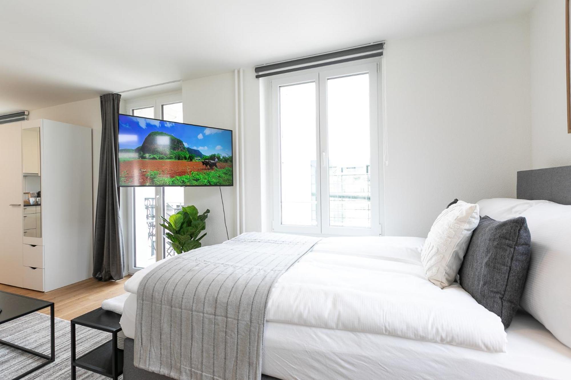 Inn Joy Apartments - Roter Platz St. Gallen Zewnętrze zdjęcie