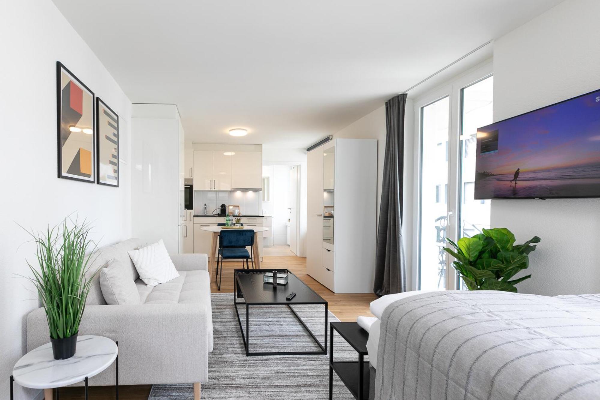 Inn Joy Apartments - Roter Platz St. Gallen Zewnętrze zdjęcie